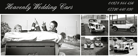 heavenly wedding cars